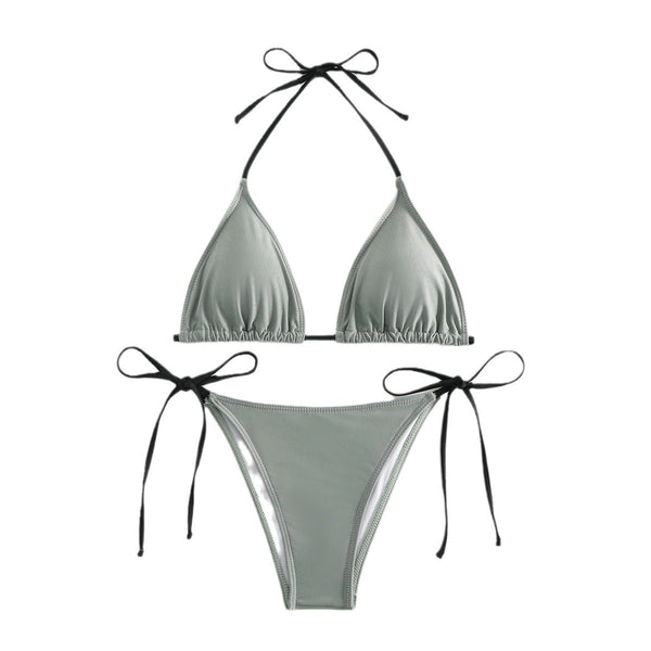 Bikini Halter Dividido Estilo Sexy