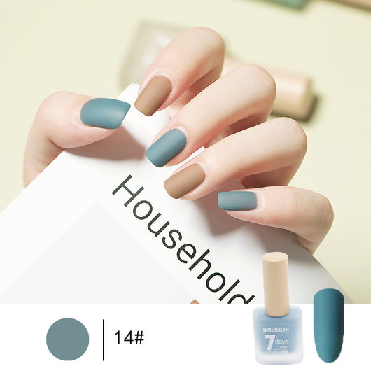 Esmalte de Uñas Mate Nude sin Horno de Secado Rápido - Image 16