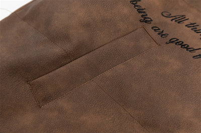 Chamarra Acolchada de Algodón con Letras Bordadas para Hombre - Image 11