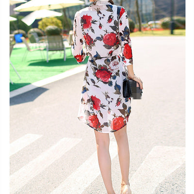 Cardigan de Gasa Estampado con Protección Solar para Mujer - Image 6