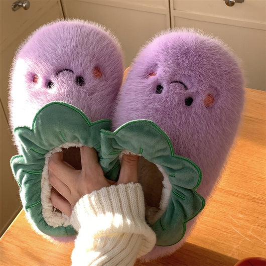 Pantuflas de Casa Cómodas con Suela Antideslizante y Contraste de Colores - Image 3