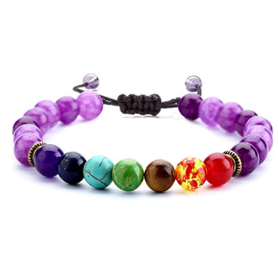 Pulsera Energética Seven Vein con Lapislázuli y Ojo de Tigre Tejida - Image 6