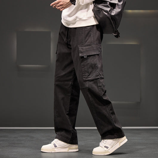 Pantalones Cargo Oversized Sueltos para Otoño e Invierno - Image 3