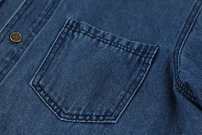 Chaqueta Denim Retro Suelta para Mujer - Diseño Moderno de Manga Larga - Image 15