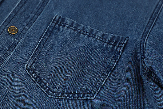 Chaqueta Denim Retro Suelta para Mujer - Diseño Moderno de Manga Larga - Image 15