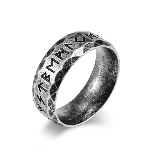 Anillo de Titanio Vikingo Vintage para Hombre - Image 12
