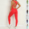 Jumpsuit Deportivo Mujer Espalda en V - Ajuste Perfecto para Yoga y Running