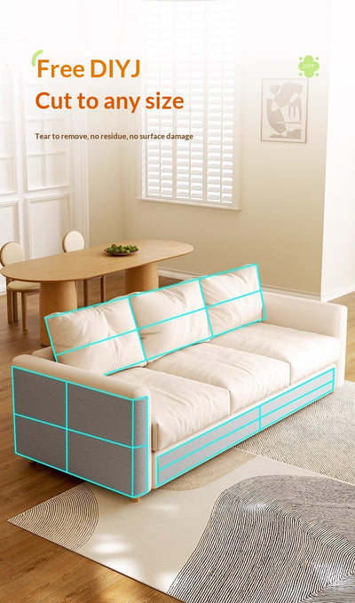 Rascador de Pared Adhesivo para Gatos - Recortable, Resistente y sin Pelusas - Image 17