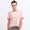 Blusa Deportiva Suelta Manga Corta Talla Grande para Yoga y Entrenamiento