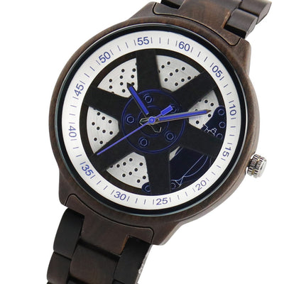 Reloj de Madera y Cuarzo para Adultos - Diseño Casual y Elegante - Image 4