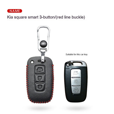 Funda de Cuero Genuino para Llaves del Auto - Image 14