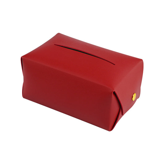 Dispensador de Pañuelos de Cuero para Auto Retro - Image 11