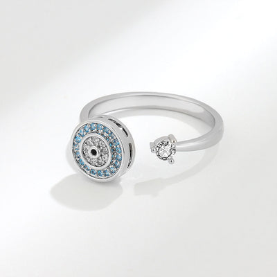 Anillo Giratorio de Plata Esterlina S925 Diseño Europeo - Image 4