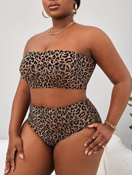 Bikini Talle Grande Cintura Alta con Abertura Lateral - Image 17