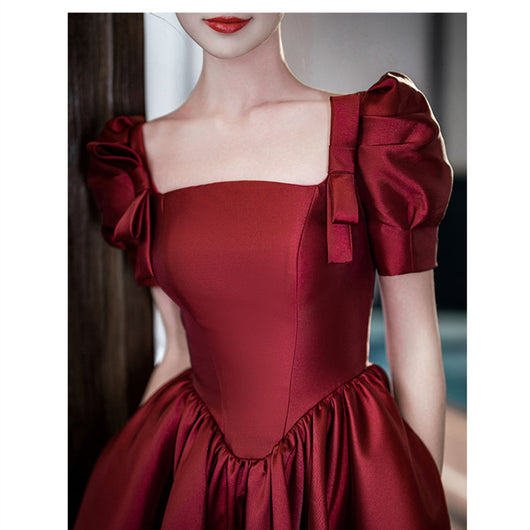 Vestido de Noche Elegante Lujo Nicho para Compromisos y Eventos - Image 11