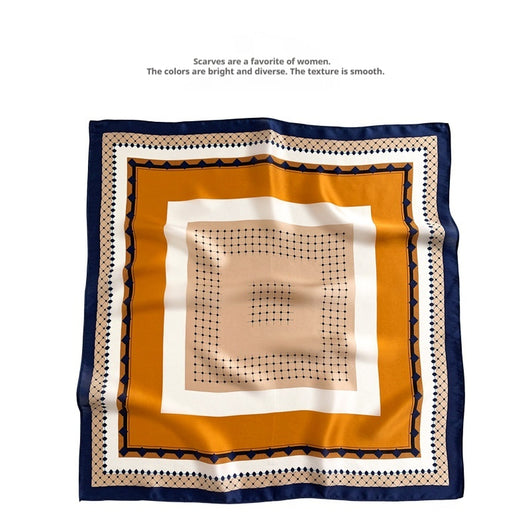 Pañuelo de Seda Estampado Leopardo con Protección Solar para Mujer - Image 7