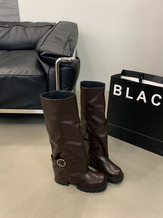 Botas Largas Versátiles con Base Reforzada para Mujer - Image 8