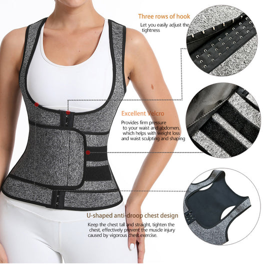 Faja Reductora de Neopreno para Mujer - Cinturón Sauna Térmico - Image 4