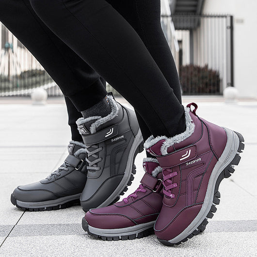 Botas Cálidas Impermeables para Mujer con Suela Antideslizante - Image 11