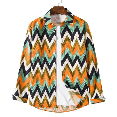 Camisa Étnica Holgada Talla Plus - Estilo Casual Versátil - Image 9