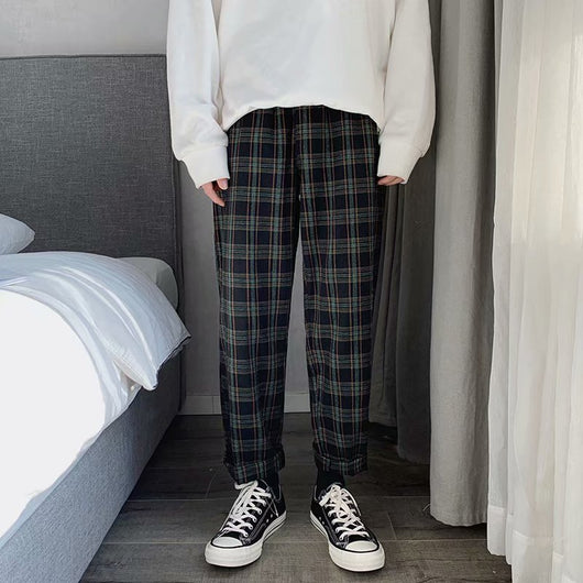 Pantalones Harem Cuadrille Estilo Coreano Sueltos para Hombre - Image 7