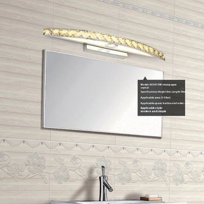 Lámpara LED de Espejo para Baño con Cristal - Luz Frontal Elegante - Image 4