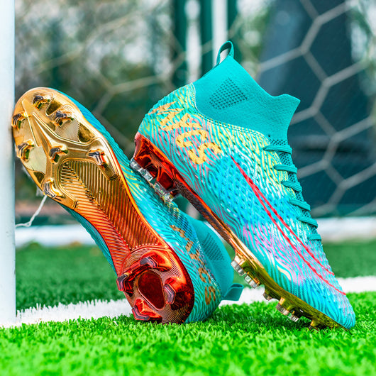 Botines de Fútbol Profesionales con Suela Reforzada Gold para Entrenamiento - Image 4