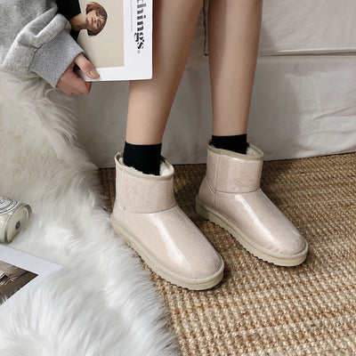 Botas de Nieve Casuales Impermeables con Punta Redonda - Image 6