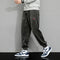 Pantalones Deportivos Anchos de Pana Pesada para Hombre