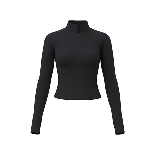 Chaqueta de Yoga Patchwork Transpirable y Resistente a los Rayos UV - Image 4