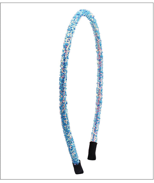 Set de Diademas y Pasadores con Lentejuelas Color Cebolla 5mm - Image 19