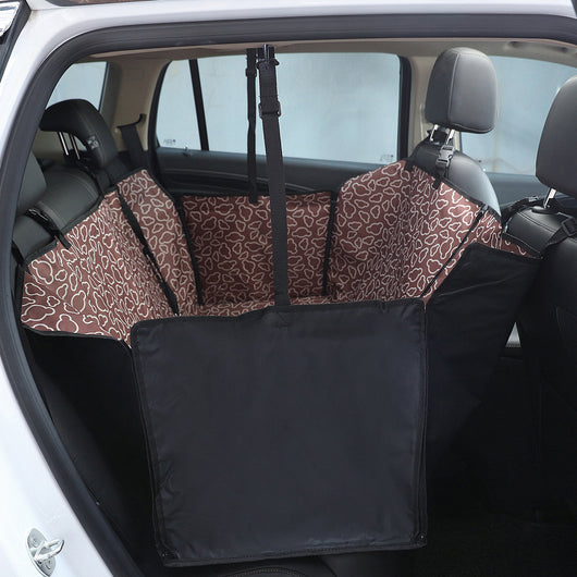 Tapete Protector para Mascotas en Auto - Diseño Impreso Doble Asiento Trasero - Image 13