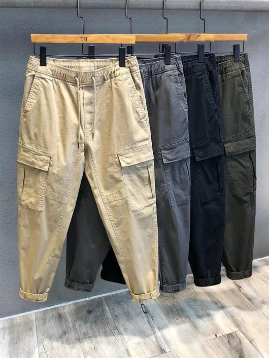 Pantalones Casuales Holgados para Trabajo Otoño Hombre - Image 21