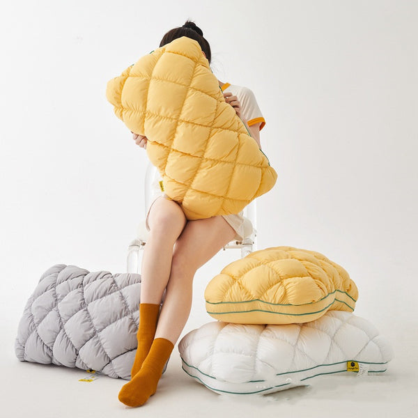Almohada Cervical Ergonómica con Soporte Anti-Colapso para Dormir