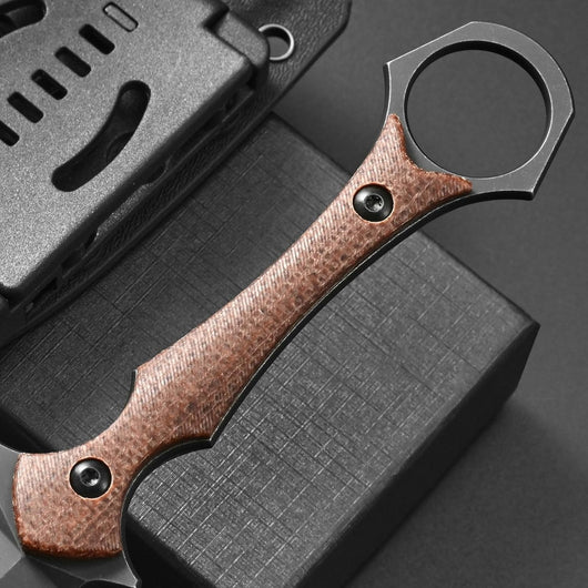 Cuchillo de Supervivencia D2 con Mango G10 para Camping y Aventura - Image 25