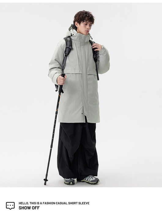 Abrigo Hombre Suelto Impermeable Moderno y Cálido - Image 32