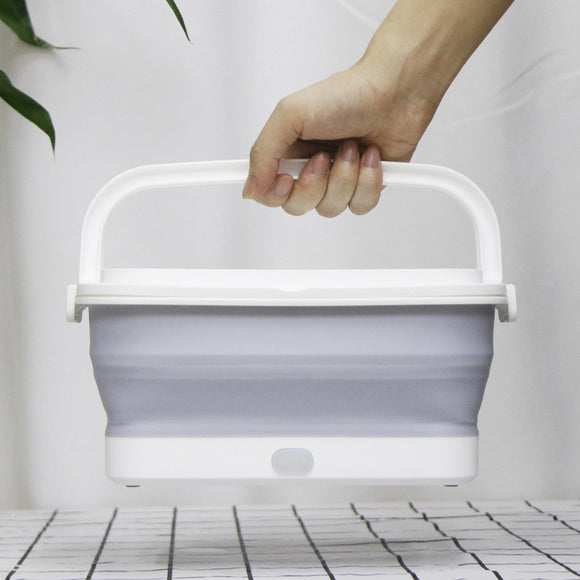 Caja Esterilizadora UV Plegable Multifuncional con Secado por Luz Ultravioleta