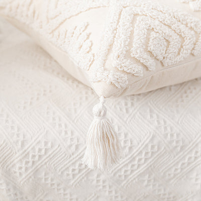 Funda de Almohada Nórdica Minimalista Moderna con Costura Tufted Geométrica 3D - Image 19