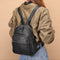 Mochila de Cuero Genuino para Mujer - Piel Premium Suave