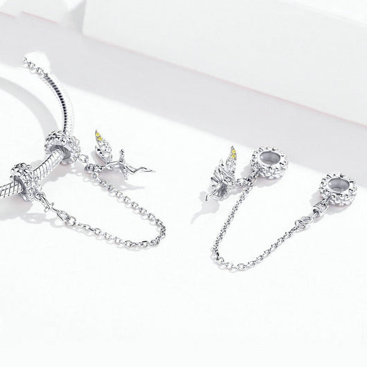 Cadena de Seguridad Flower Spirit en Plata Esterlina - Image 10