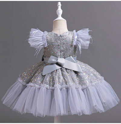 Vestido de Fiesta Infantil con Falda Tul Flores - Colección Verano - Image 21