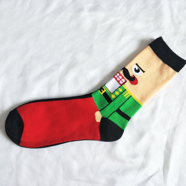 Calcetines de Algodón para Hombre con Diseño Cartoon Personalizado