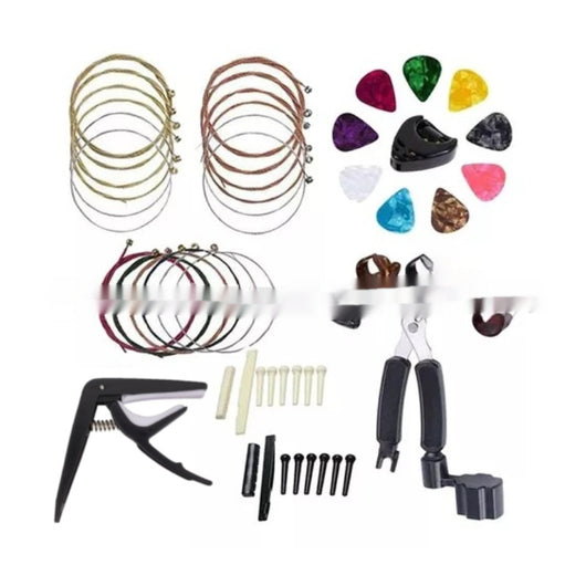 Kit Completo de Accesorios para Guitarra - Púas, Cuerdas y Estuche - Image 20
