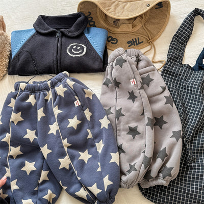 Pantalones Térmicos Estilo Coreano para Niñas - Otoño e Invierno - Image 26