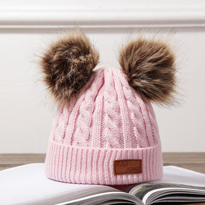 Gorras de Piel de Mapache para Bebés y Niños - Image 16