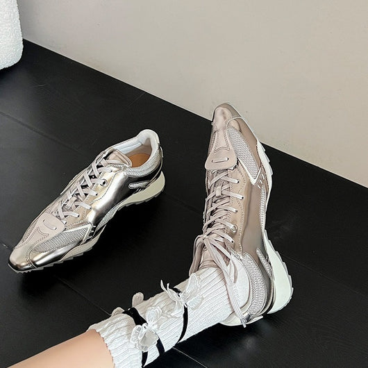 Zapatillas de Boxeo para Mujer con Lengüeta Asimétrica y Suela Gruesa - Image 12