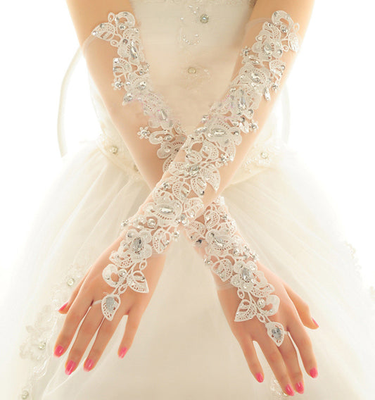 Guantes Largos de Novia con Protección Solar