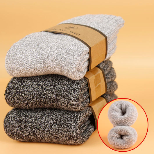 Calcetines Térmicos Largos para Hombre con Forro de Terciopelo y Lana - Image 10