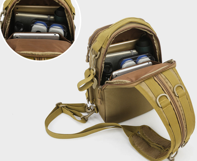 Mochila Táctica Ruia con Bandolera de Camuflaje Versátil - Image 10