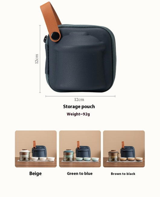 Juego de Té Portátil Rizhao Jinshan - Set Completo para Viajeros - Image 12